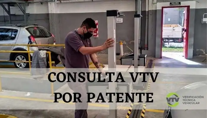 Consulta VTV por patente